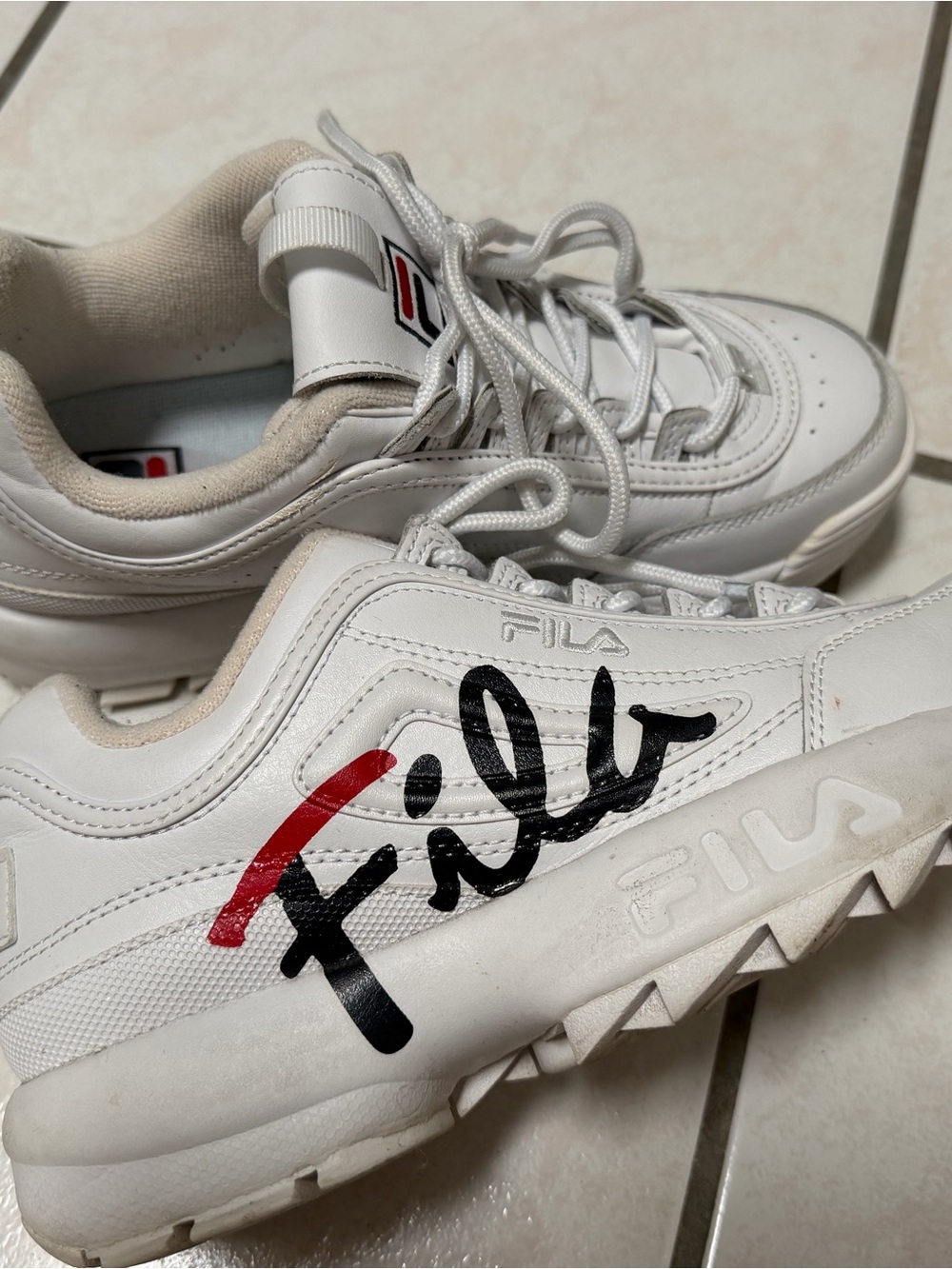 Fila White Sneakers